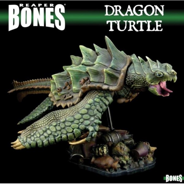 Reaper - Bones - Dragon Turtle - Bones Classic Deluxe Dragon Boxed Set