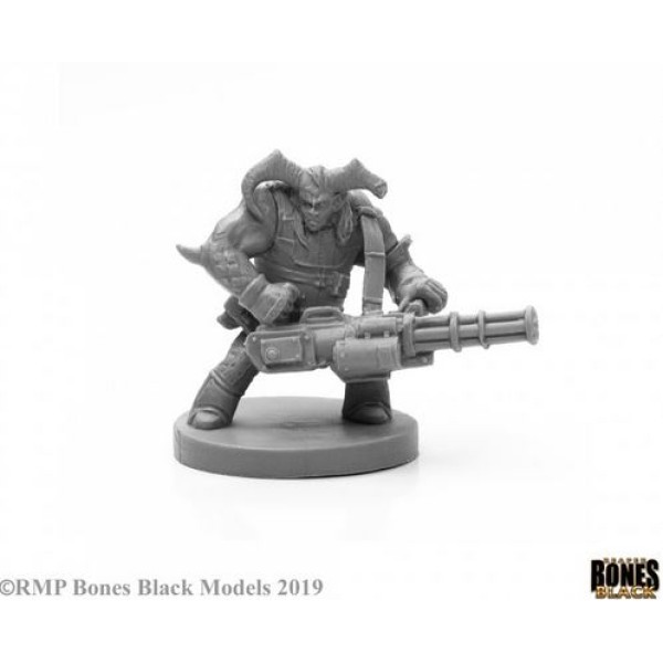 Reaper Bones Black - Caine, Cyber Troll