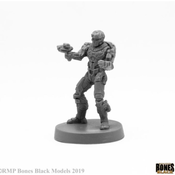 Reaper Bones Black - Blood Nebula Mercenary