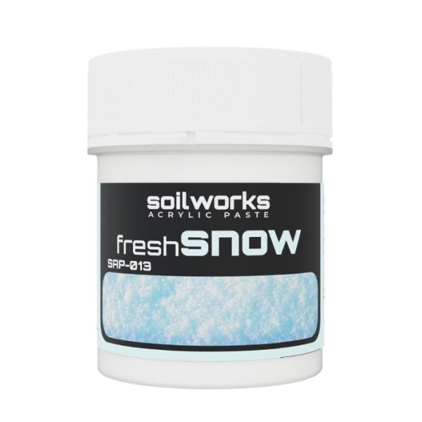 Scale75 - Soilworks Acrylic Pastes - Fresh Snow