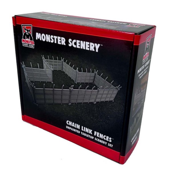 Monster Fight Club - Scenery - Chain Link Fences (Unpainted)