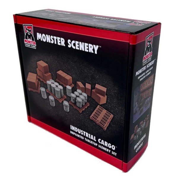 Monster Fight Club - Scenery - Industrial Cargo (Unpainted)