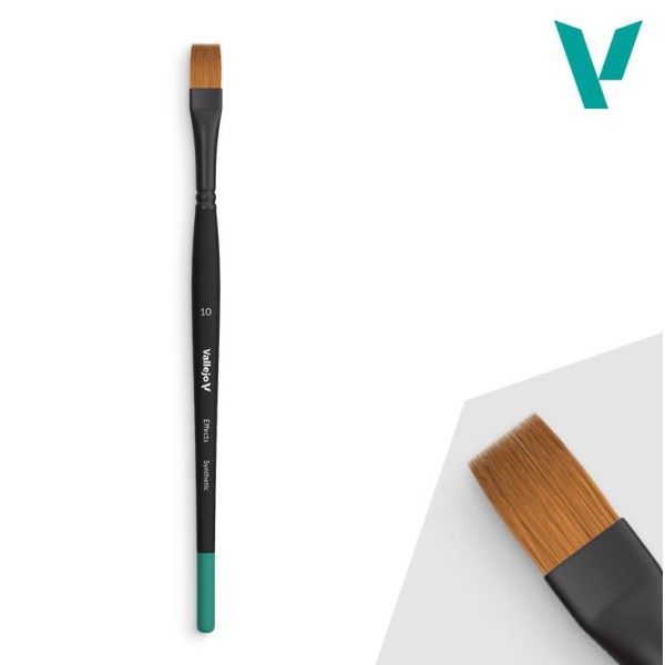 Vallejo Brushes - Effects - Flat Rectangular 10