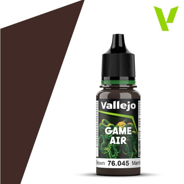 Vallejo - Game Air - Charred Brown - 18ml