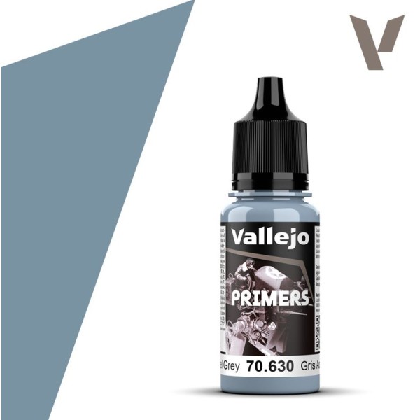 Vallejo - Surface Primer - Steel Grey - 18ml