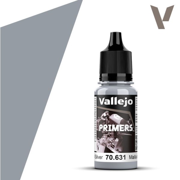 Vallejo - Surface Primer - Chainmail Silver - 18ml