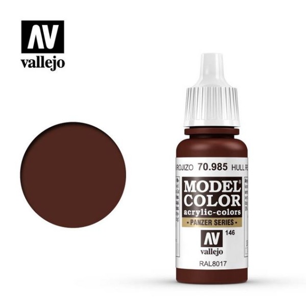 Vallejo - Model Color - Hull Red 17ml