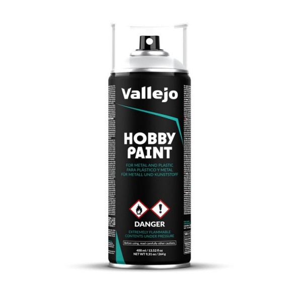 Vallejo - Aerosol - Grey Primer 400ml (In Store only)