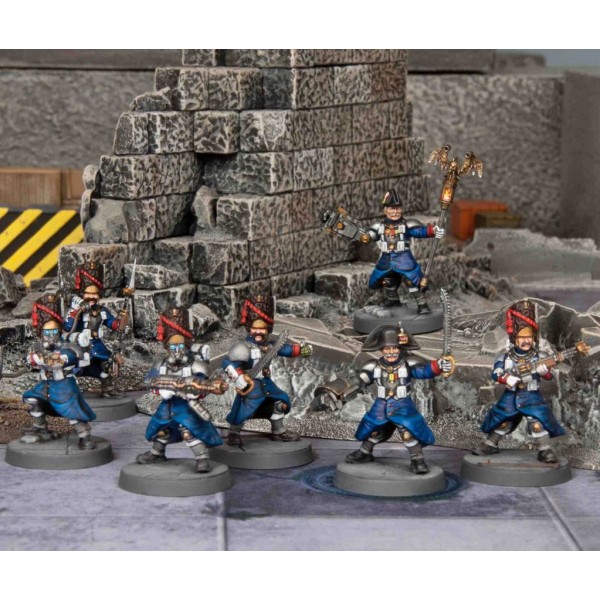 Wargames Atlantic - Death Fields - Les Grognards Command and Heavy Support - Plastic Boxed Set