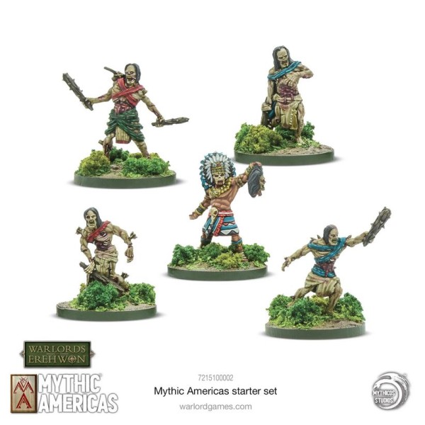 Warlords of Erehwon - Mythic Americas - Aztec and Nations - 2 Player Starter Set