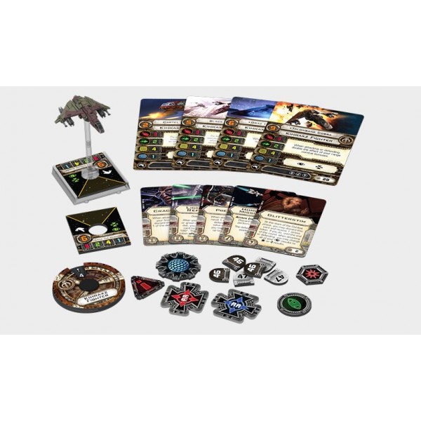 Star Wars - X-Wing Miniatures Game - Kihraxz Fighter - Expansion Pack ...