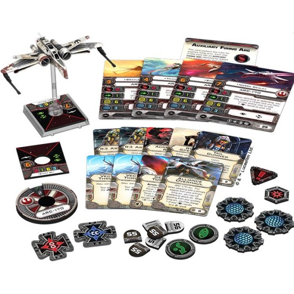 Star Wars - X-Wing Miniatures Game - ARC-170 Expansion Pack