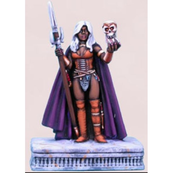 Dark Sword Miniatures - Elmore Masterworks - The Offering - Female Dark Elf Warrior