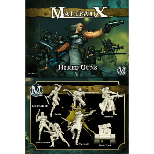 Malifaux - The Outcasts - Hired Guns - Von Schill Box Set - Online ...