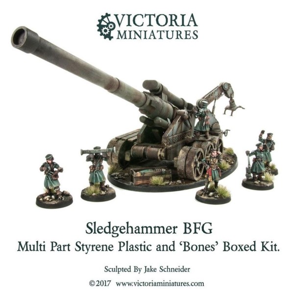 Reaper - Bones - Sledgehammer BFG (Victoria Miniatures)