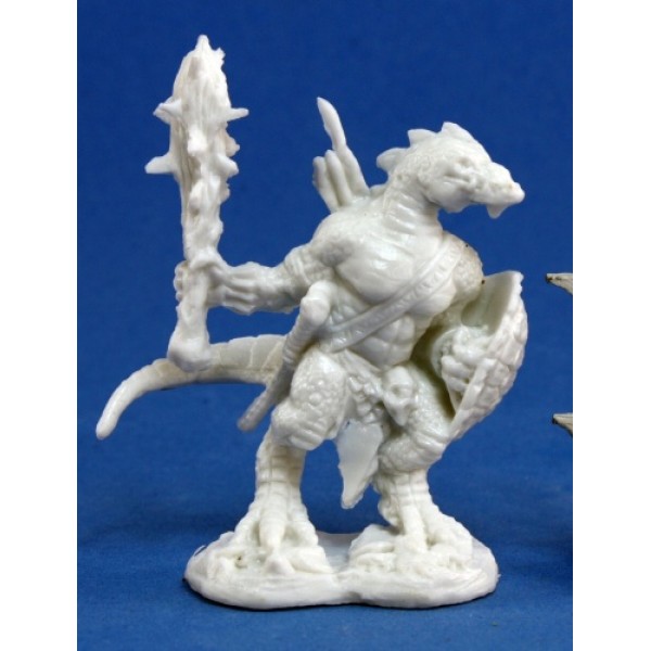 Reaper - Bones - Lizardman Warrior